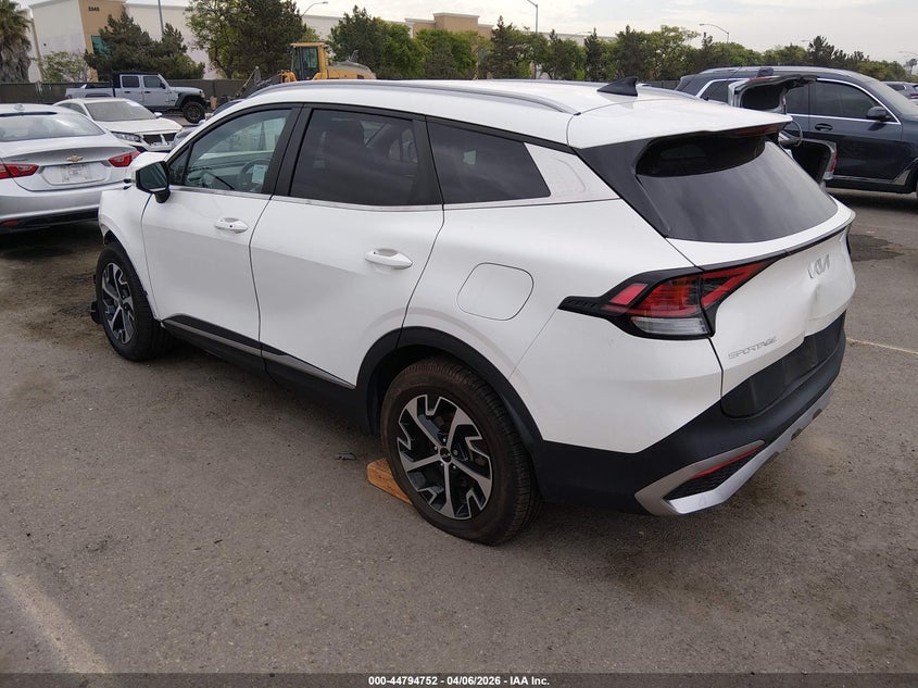 2023 Kia Sportage hybrid VIN KNDPVCAG1P7076261 IAAI salvage auction — FRONT END, Wait Title, sold $5,250 on 2026-07-13 (photo 3)