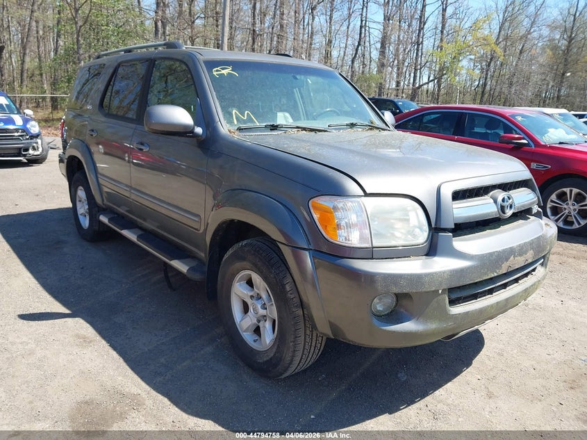 2005 Toyota Sequoia VIN 5TDBT44A35S245311 IAAI salvage auction — RIGHT REAR, Salvage (Texas), sold $1,250 on 2026-07-29 (photo 1)