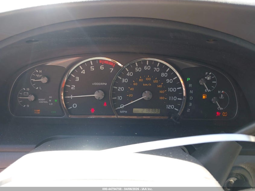 2005 Toyota Sequoia VIN 5TDBT44A35S245311 IAAI salvage auction — RIGHT REAR, Salvage (Texas), sold $1,250 on 2026-07-29 (photo 7)