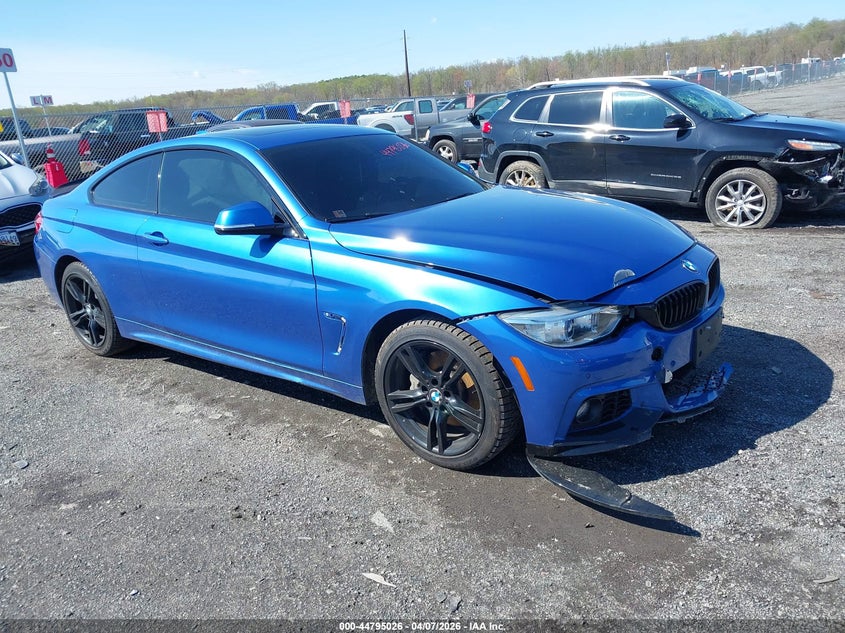 2016 BMW 4er VIN WBA3N9C5XGK248827 IAAI salvage auction — FRONT END, Salvage Title, sold $2,900 on 2026-07-06 (photo 1)