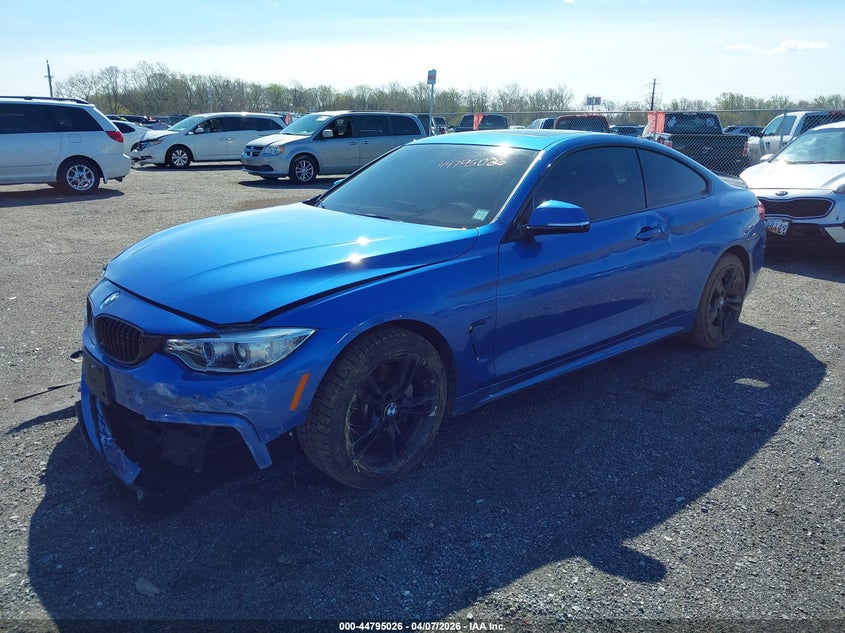 2016 BMW 4er VIN WBA3N9C5XGK248827 IAAI salvage auction — FRONT END, Salvage Title, sold $2,900 on 2026-07-06 (photo 2)