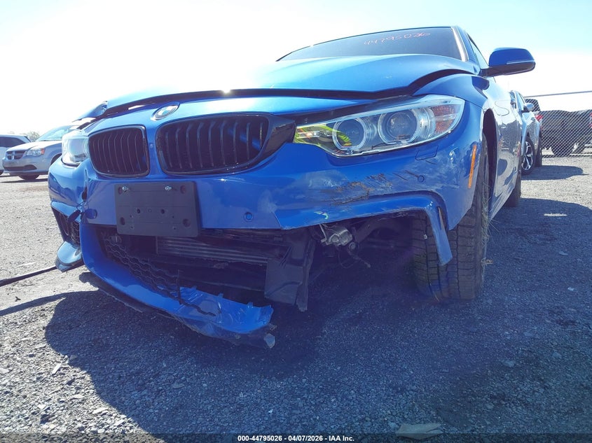 2016 BMW 4er VIN WBA3N9C5XGK248827 IAAI salvage auction — FRONT END, Salvage Title, sold $2,900 on 2026-07-06 (photo 6)