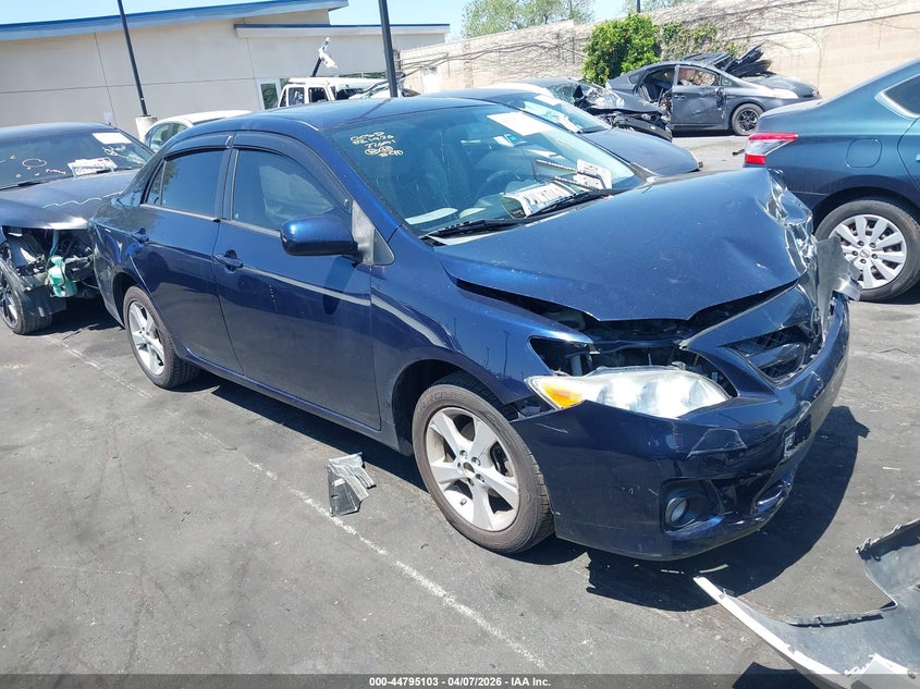2012 Toyota Corolla VIN 5YFBU4EE9CP043903 IAAI salvage auction — FRONT END, Wait Title, sold $775 on 2026-07-10 (photo 1)