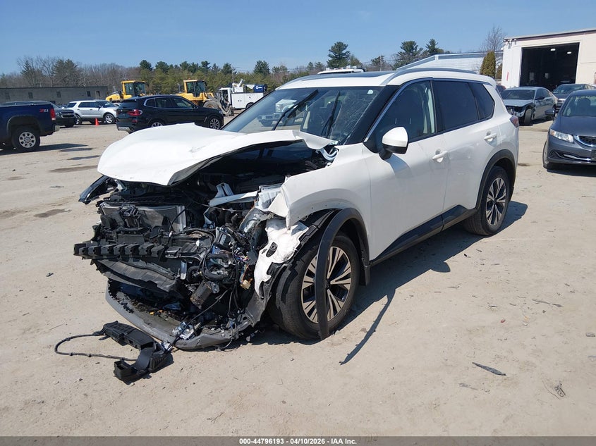 2023 Nissan Rogue VIN JN8BT3BB5PW494108 IAAI salvage auction — FRONT END, Salvage Title, sold $1,900 on 2026-07-22 (photo 2)