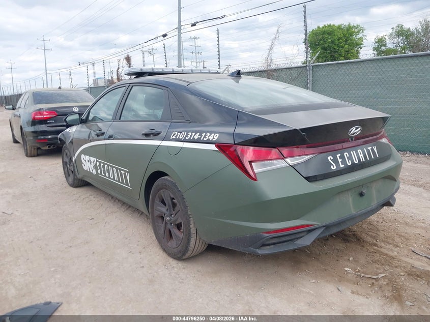 2021 Hyundai Elantra VIN KMHLS4AG0MU195098 IAAI salvage auction — FRONT END, Original (Texas), sold $2,450 on 2026-07-06 (photo 3)