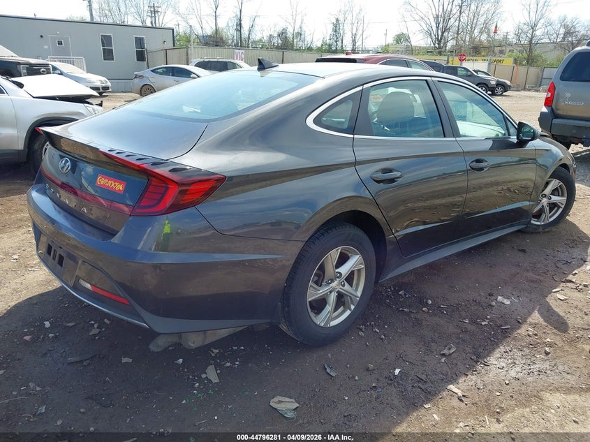 2020 Hyundai Sonata VIN 5NPEG4JA8LH032797 IAAI salvage auction — LEFT SIDE, Bill Of Sale (Kentucky), sold $1,250 on 2026-07-23 (photo 4)