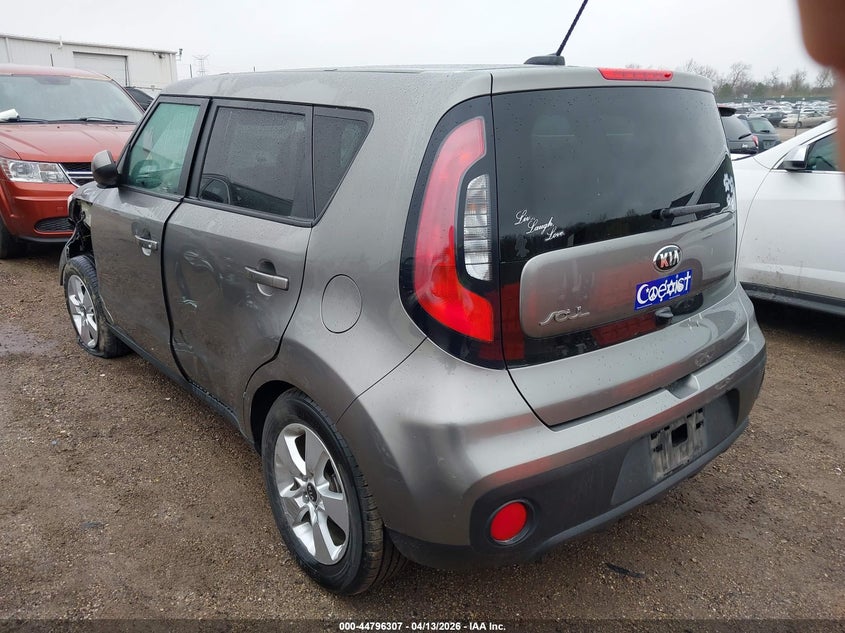 2017 Kia Soul VIN KNDJN2A20H7497779 IAAI salvage auction — LEFT SIDE, Salvage (Illinois), sold $1,675 on 2026-07-08 (photo 3)