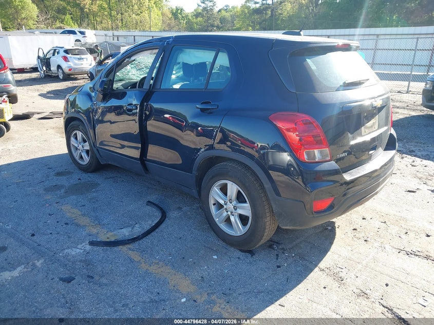 2021 Chevrolet Trax VIN KL7CJKSB4MB314469 IAAI salvage auction — LEFT & RIGHT, Salvage Title, sold $775 on 2026-07-22 (photo 3)