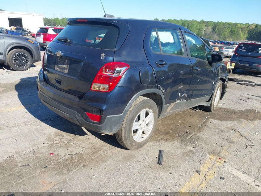 2021 Chevrolet Trax VIN KL7CJKSB4MB314469 IAAI salvage auction — LEFT & RIGHT, Salvage Title, sold $775 on 2026-07-22 (photo 4)