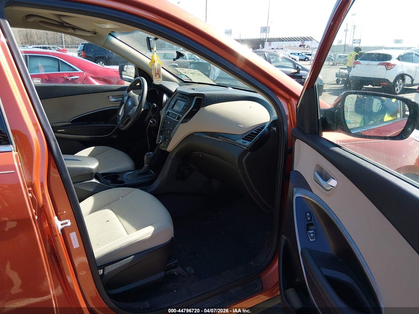 2017 Hyundai Santa fe VIN 5XYZTDLB0HG394611 IAAI salvage auction — REAR END, Salvage (New Jersey), sold $3,400 on 2026-07-06 (photo 5)