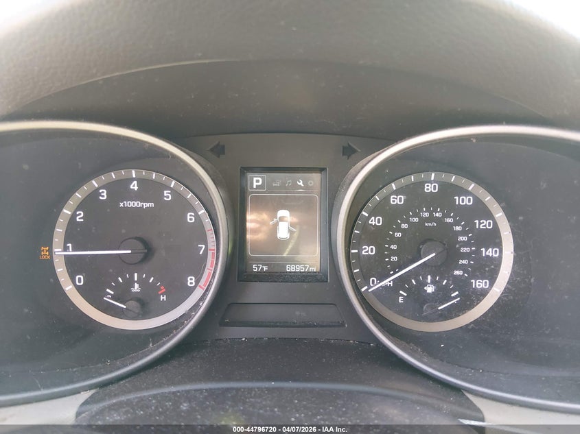 2017 Hyundai Santa fe VIN 5XYZTDLB0HG394611 IAAI salvage auction — REAR END, Salvage (New Jersey), sold $3,400 on 2026-07-06 (photo 7)