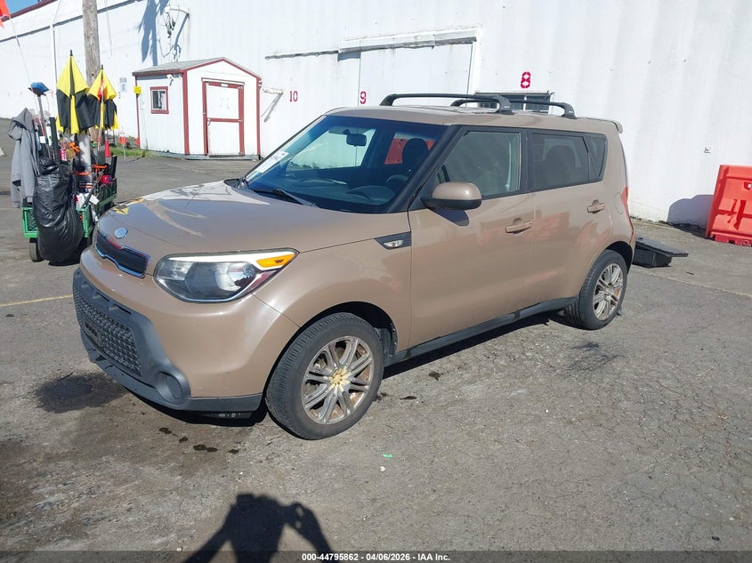 2014 Kia Soul VIN KNDJN2A27E7027583 IAAI salvage auction — REAR END, Salvage (Oregon), sold $1,650 on 2026-07-09 (photo 2)
