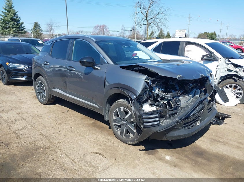 2026 Nissan Kicks VIN 3N8AP6CB5TL338618 IAAI salvage auction — FRONT END, Salvage Title, sold $2,700 on 2026-07-22 (photo 1)