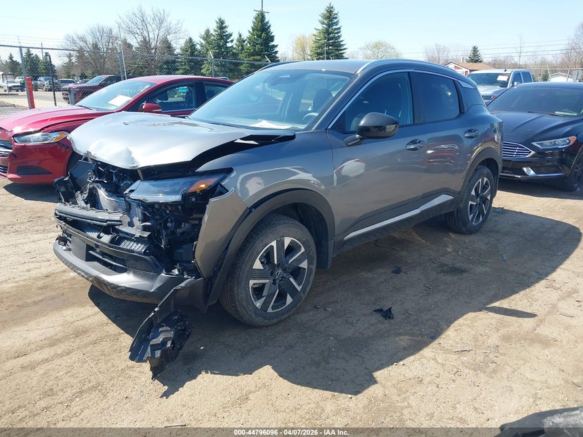2026 Nissan Kicks VIN 3N8AP6CB5TL338618 IAAI salvage auction — FRONT END, Salvage Title, sold $2,700 on 2026-07-22 (photo 2)
