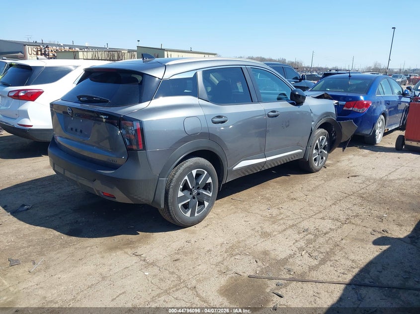 2026 Nissan Kicks VIN 3N8AP6CB5TL338618 IAAI salvage auction — FRONT END, Salvage Title, sold $2,700 on 2026-07-22 (photo 4)