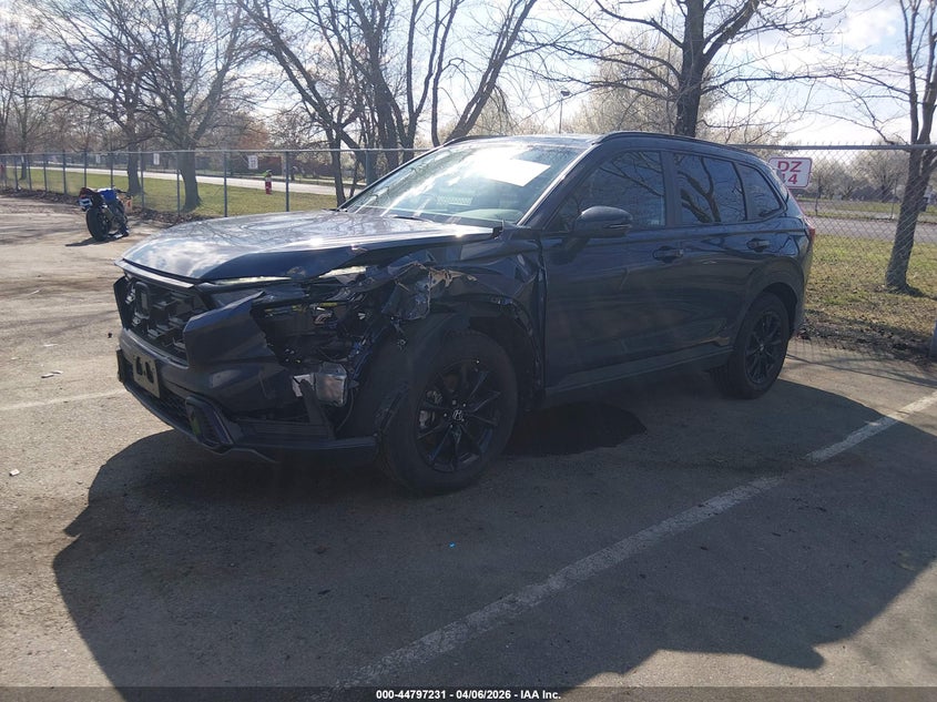 2026 Honda Cr-v VIN 5J6RS6H55TL012484 IAAI salvage auction — FRONT END, Salvage (New Jersey), sold $16,200 on 2026-07-31 (photo 2)