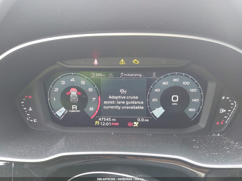 2022 Audi Q3 VIN WA1EECF35N1149025 IAAI salvage auction — ROLLOVER, Salvage (Texas), sold $2,175 on 2026-07-28 (photo 7)