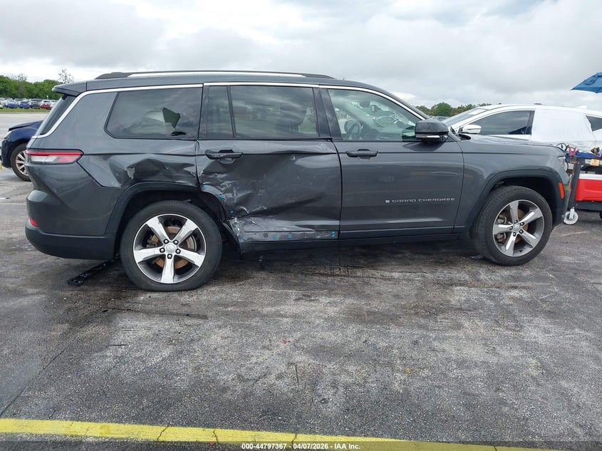 2021 Jeep Grand cherokee VIN 1C4RJKBG4M8158729 IAAI salvage auction — RIGHT SIDE, Salvage (Massachusetts), sold $8,100 on 2026-07-30 (photo 6)