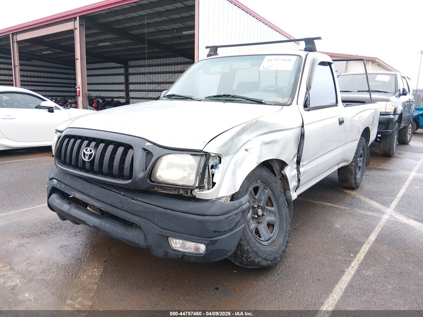2002 Toyota Tacoma VIN 5TENL42N92Z023874 IAAI salvage auction — LEFT FRONT, Salvage (Hawaii), sold $775 on 2026-07-12 (photo 6)