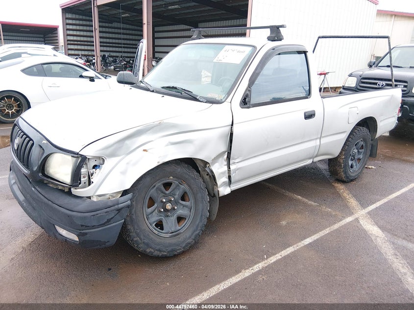 2002 Toyota Tacoma VIN 5TENL42N92Z023874 IAAI salvage auction — LEFT FRONT, Salvage (Hawaii), sold $775 on 2026-07-12 (photo 2)