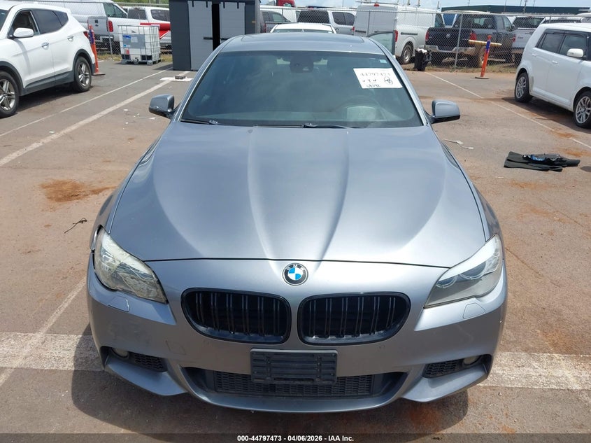 2012 BMW 5er VIN WBAFR9C50CDV58677 IAAI salvage auction — WATER/FLOOD, Salvage (Hawaii), sold $375 on 2026-08-04 (photo 6)