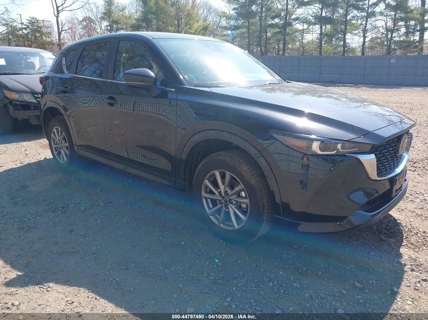 2025 Mazda Cx-5 VIN JM3KFBCM9S0762237 IAAI salvage auction — LEFT & RIGHT, Salvage Title, sold $10,100 on 2026-07-29 (photo 1)