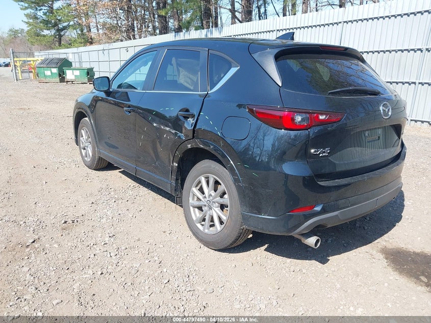 2025 Mazda Cx-5 VIN JM3KFBCM9S0762237 IAAI salvage auction — LEFT & RIGHT, Salvage Title, sold $10,100 on 2026-07-29 (photo 3)