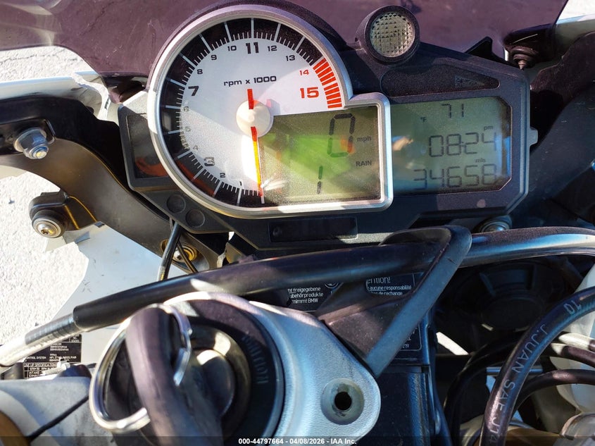 2011 BMW S 1000 VIN WB1051701BZV42605 IAAI salvage auction — LEFT FRONT, Salvage (Nevada), sold $2,650 on 2026-07-21 (photo 7)
