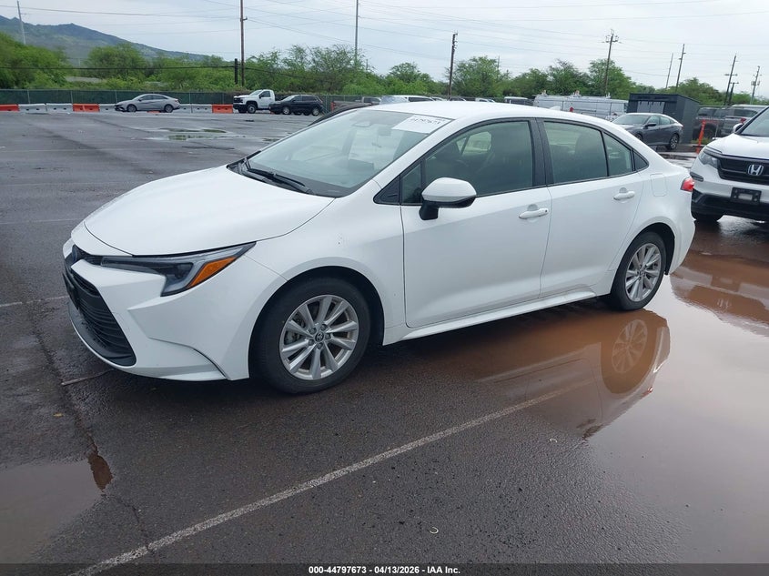 2025 Toyota Corolla VIN JTDBCMFE4S3082892 IAAI salvage auction — WATER/FLOOD, Salvage (Hawaii), sold $4,050 on 2026-07-28 (photo 2)