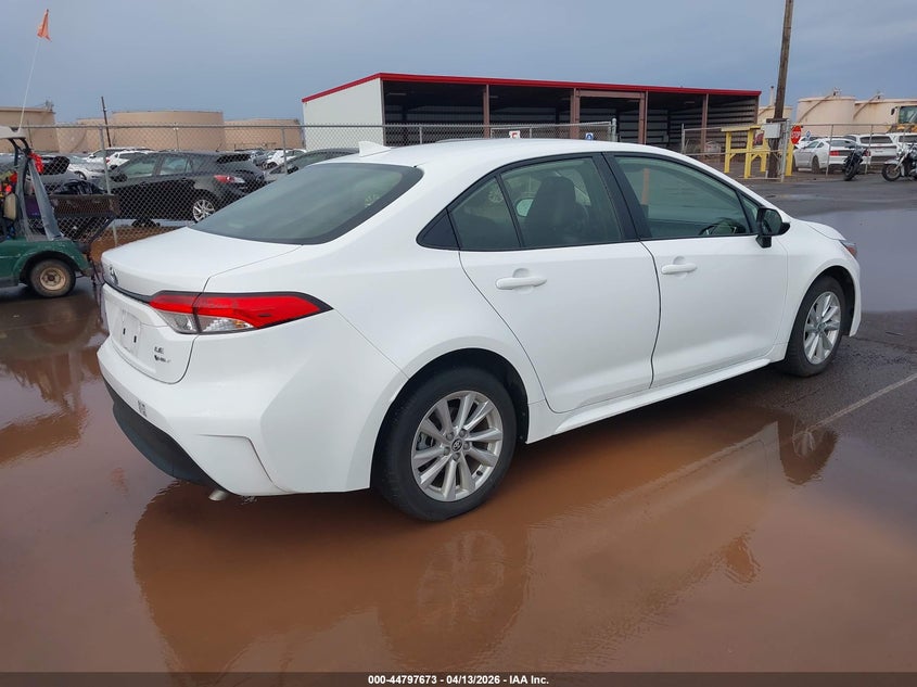 2025 Toyota Corolla VIN JTDBCMFE4S3082892 IAAI salvage auction — WATER/FLOOD, Salvage (Hawaii), sold $4,050 on 2026-07-28 (photo 4)