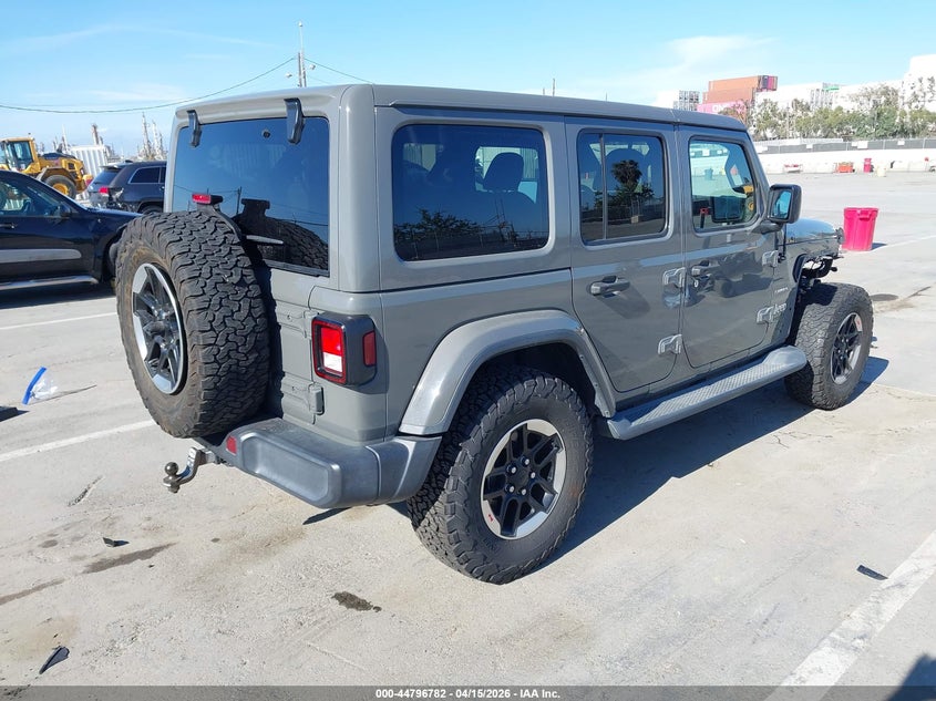 2020 Jeep Wrangler / VIN 1C4HJXEG8LW170638 IAAI salvage auction — FRONT END, Wait Title, sold $9,500 on 2026-08-26 (photo 4)