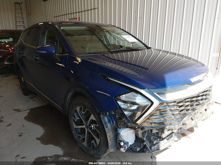 2023 Kia Sportage VIN 5XYK33AFXPG039011 IAAI salvage auction — FRONT END, Wait Title, sold $3,250 on 2026-07-16 (photo 1)