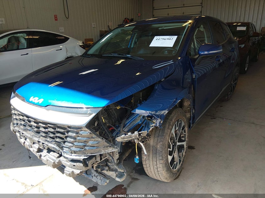2023 Kia Sportage VIN 5XYK33AFXPG039011 IAAI salvage auction — FRONT END, Wait Title, sold $3,250 on 2026-07-16 (photo 2)