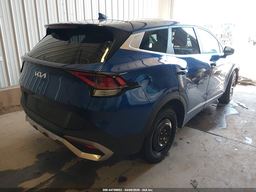 2023 Kia Sportage VIN 5XYK33AFXPG039011 IAAI salvage auction — FRONT END, Wait Title, sold $3,250 on 2026-07-16 (photo 4)