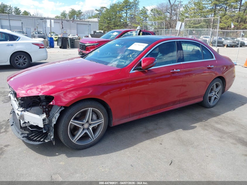 2017 Mercedes-benz E-klasse VIN WDDZF4KBXHA180501 IAAI salvage auction — FRONT END, Salvage Title, sold $9,375 on 2026-07-14 (photo 2)