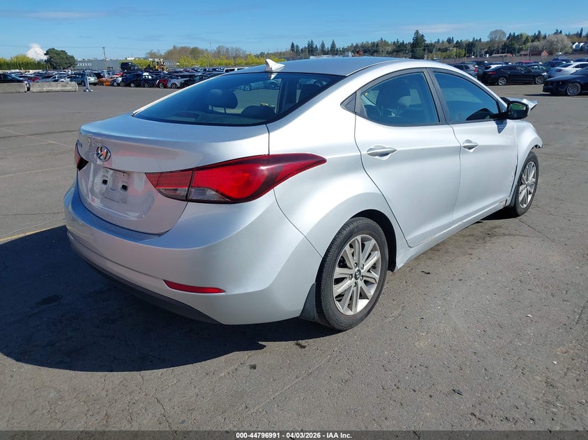 2014 Hyundai Elantra VIN KMHDH4AE1EU174019 IAAI salvage auction — FRONT END, Wait Title, sold $275 on 2026-07-23 (photo 4)