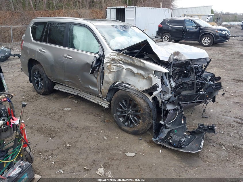 2023 Lexus Gx VIN JTJAM7BX6P5382508 IAAI salvage auction — FRONT END, Salvage Title, sold $9,600 on 2026-07-21 (photo 1)