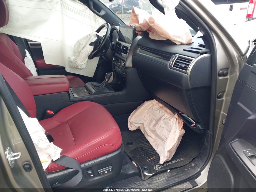 2023 Lexus Gx VIN JTJAM7BX6P5382508 IAAI salvage auction — FRONT END, Salvage Title, sold $9,600 on 2026-07-21 (photo 5)