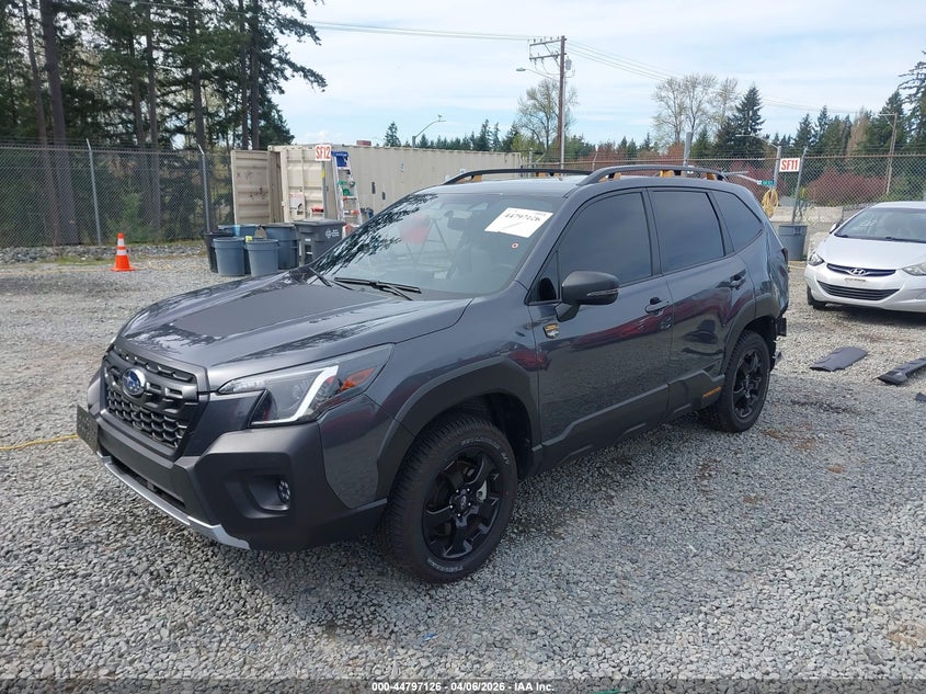 2024 Subaru Forester VIN JF2SKAJC1RH522847 IAAI salvage auction — RIGHT SIDE, Wait Title, sold $13,750 on 2026-07-08 (photo 2)