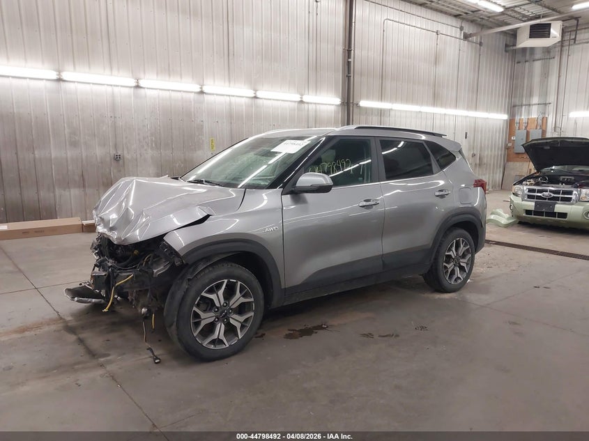 2022 Kia Seltos VIN KNDERCAA5N7281165 IAAI salvage auction — FRONT END, Salvage (Minnesota), sold $3,000 on 2026-07-14 (photo 2)