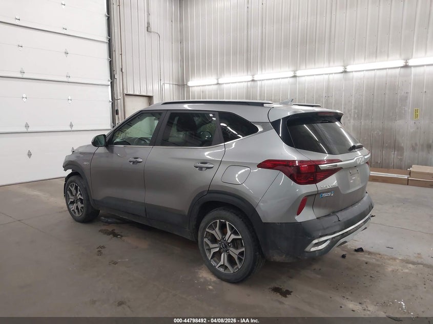 2022 Kia Seltos VIN KNDERCAA5N7281165 IAAI salvage auction — FRONT END, Salvage (Minnesota), sold $3,000 on 2026-07-14 (photo 3)
