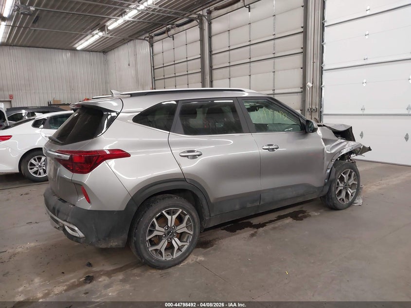 2022 Kia Seltos VIN KNDERCAA5N7281165 IAAI salvage auction — FRONT END, Salvage (Minnesota), sold $3,000 on 2026-07-14 (photo 4)