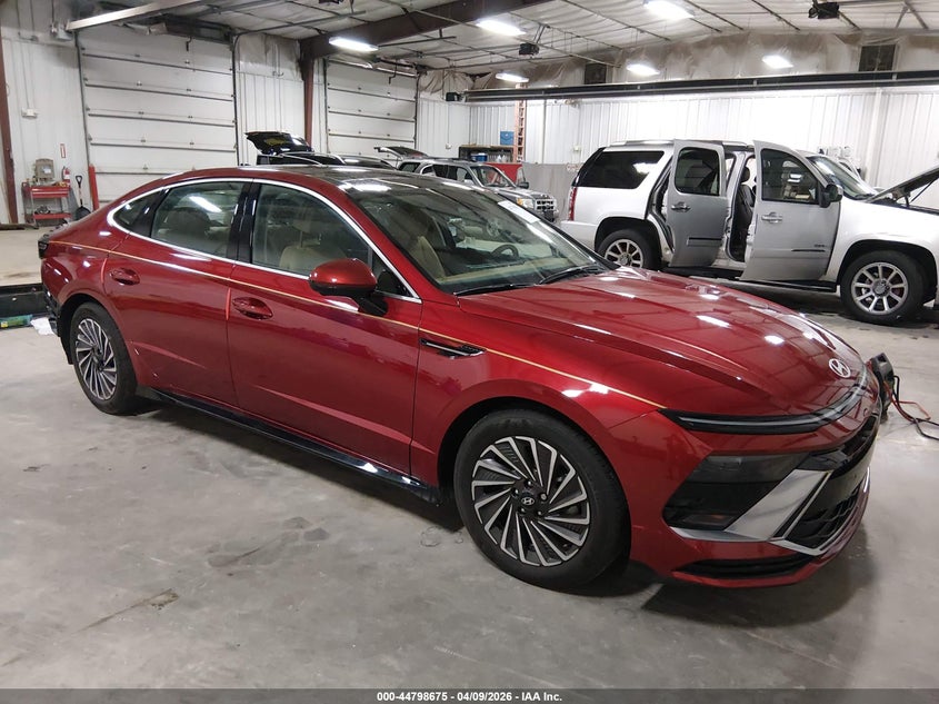 2024 Hyundai Sonata VIN KMHL54JJ0RA102365 IAAI salvage auction — REAR END, Salvage Title, sold $9,750 on 2026-07-17 (photo 1)