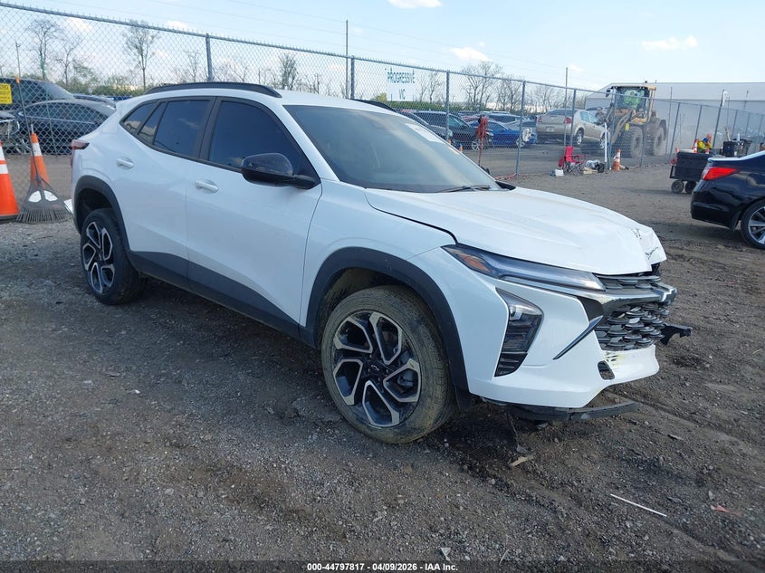 2026 Chevrolet Trax VIN KL77LJEP2TC020963 IAAI salvage auction — FRONT END, Wait Title, sold $2,850 on 2026-07-23 (photo 1)