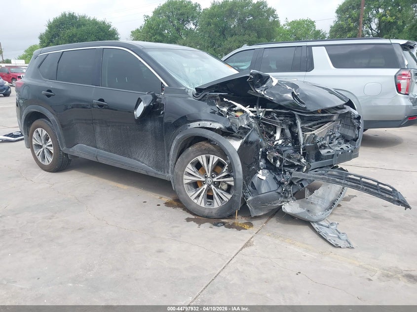 2021 Nissan Rogue VIN JN8AT3BA6MW016908 IAAI salvage auction — FRONT END, Salvage Title, sold $2,350 on 2026-07-14 (photo 1)