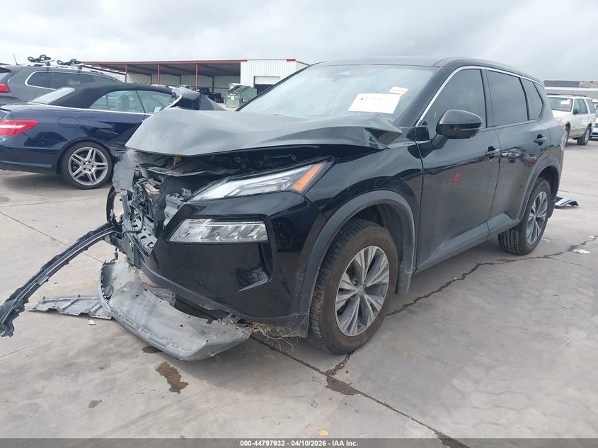 2021 Nissan Rogue VIN JN8AT3BA6MW016908 IAAI salvage auction — FRONT END, Salvage Title, sold $2,350 on 2026-07-14 (photo 2)