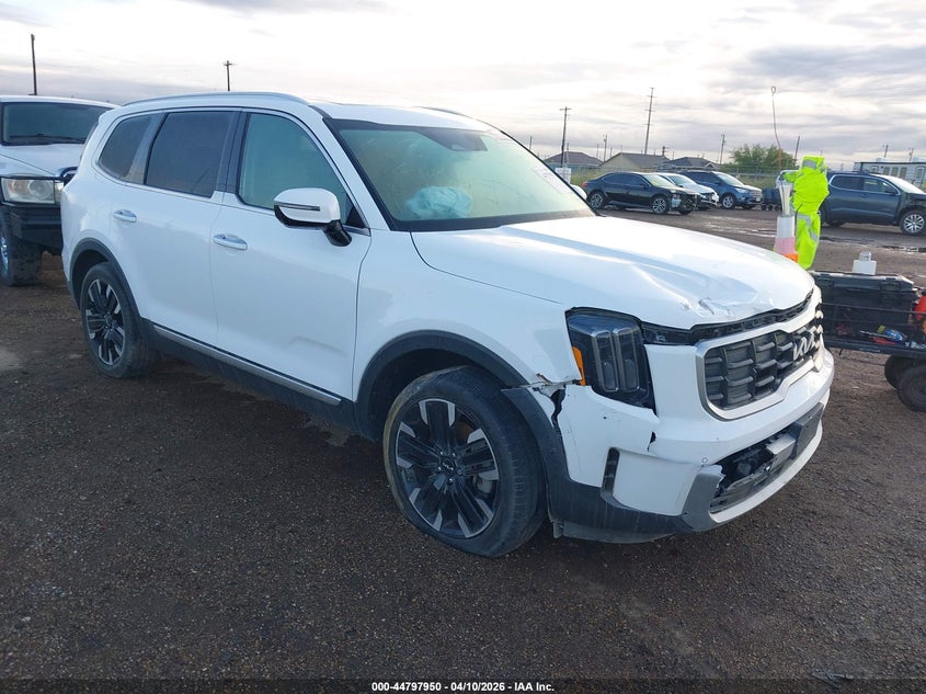 2024 Kia Telluride VIN 5XYP54GCXRG429676 IAAI salvage auction — FRONT END, Original (Texas), sold $9,650 on 2026-07-21 (photo 1)