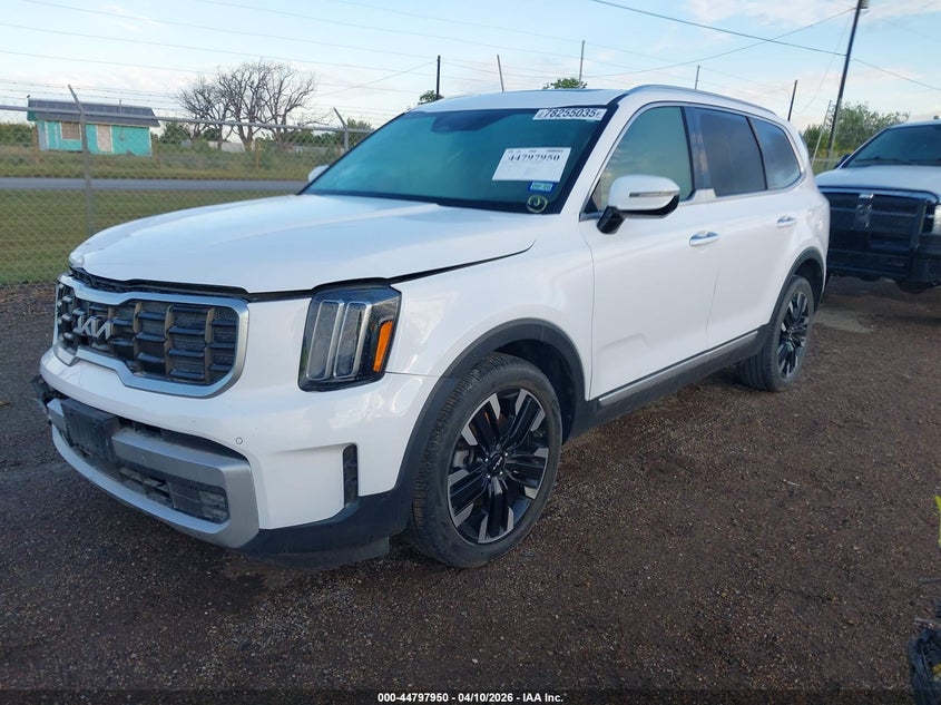 2024 Kia Telluride VIN 5XYP54GCXRG429676 IAAI salvage auction — FRONT END, Original (Texas), sold $9,650 on 2026-07-21 (photo 2)