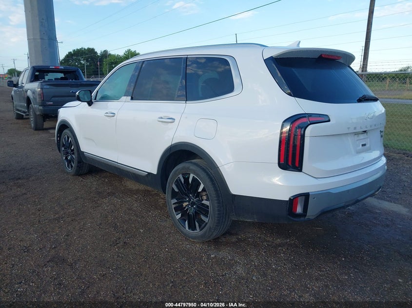 2024 Kia Telluride VIN 5XYP54GCXRG429676 IAAI salvage auction — FRONT END, Original (Texas), sold $9,650 on 2026-07-21 (photo 3)