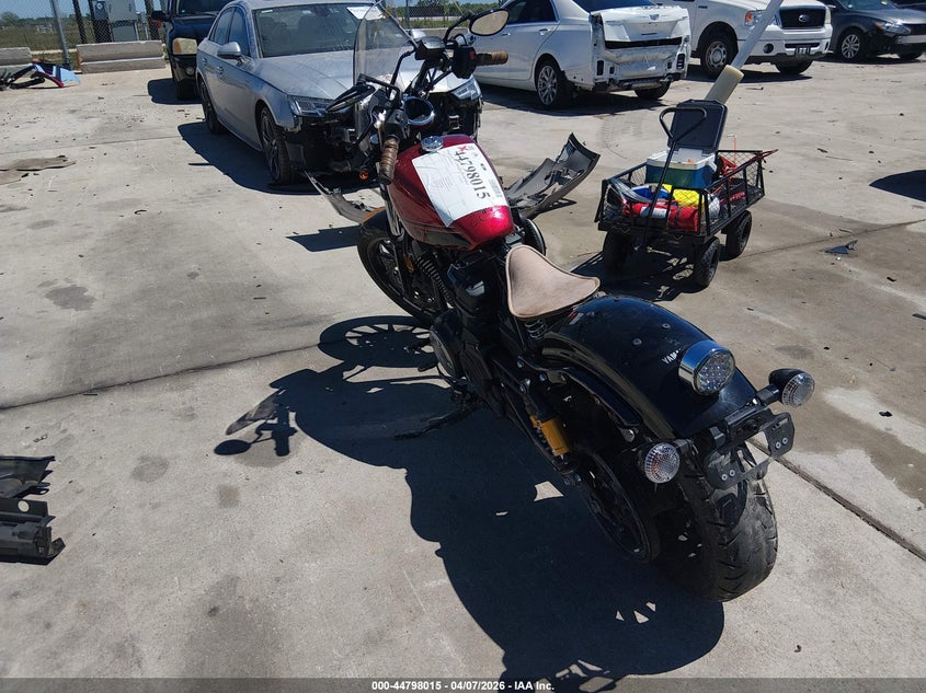 2017 Yamaha Xv VIN JYAVN05E6HA013283 IAAI salvage auction — LEFT & RIGHT, Salvage (Texas), sold $25 on 2026-07-29 (photo 3)